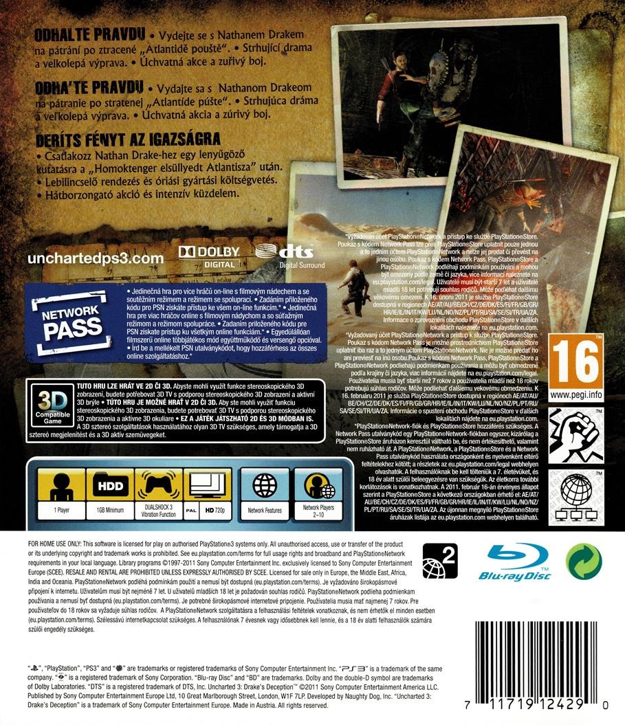 Uncharted 3: Drake's Deception (PS3)