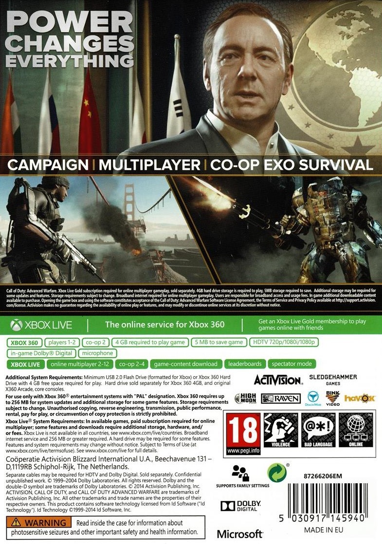 Call of Duty Advanced Warfare (Xbox 360)
