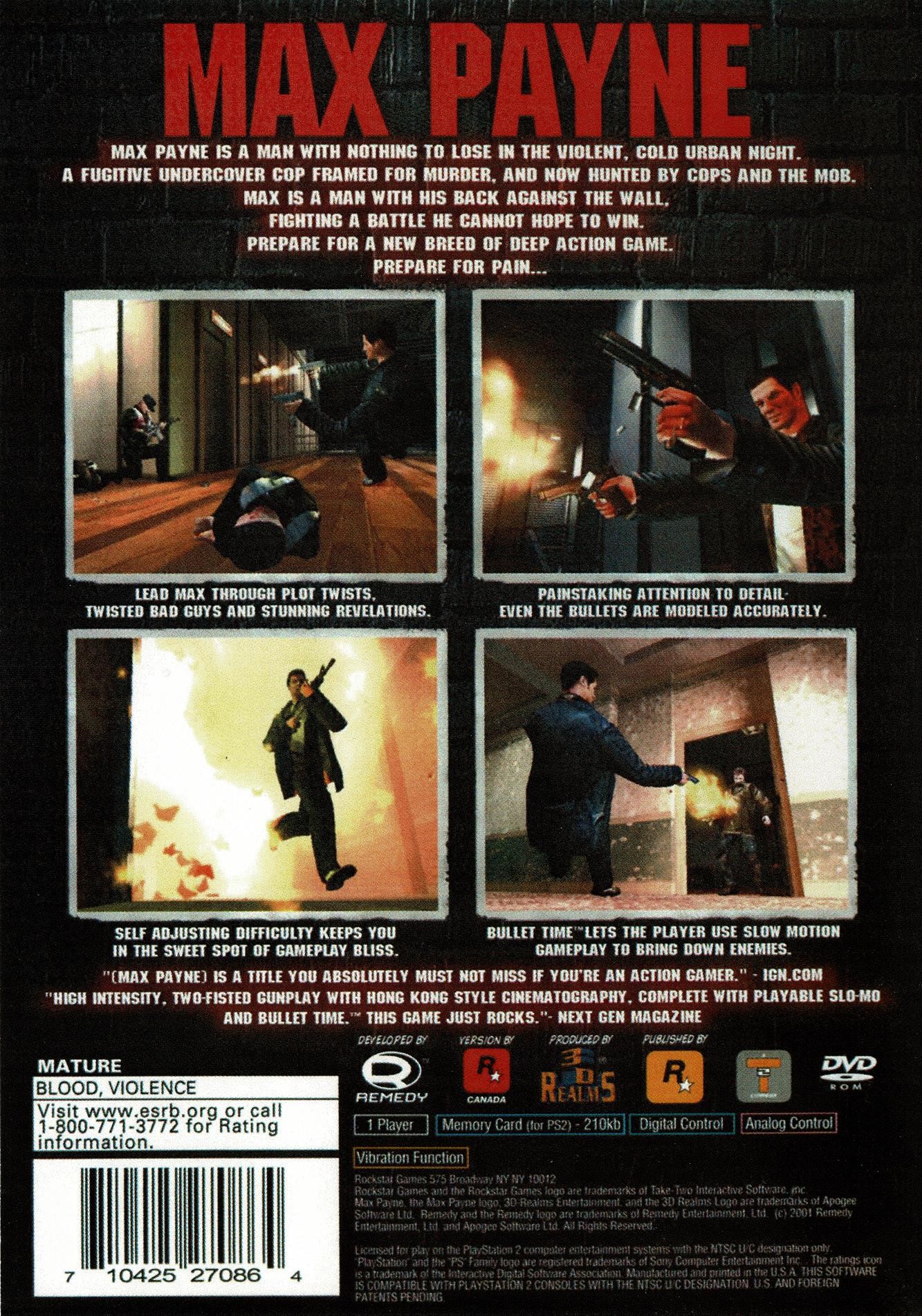 Max Payne (PS2)
