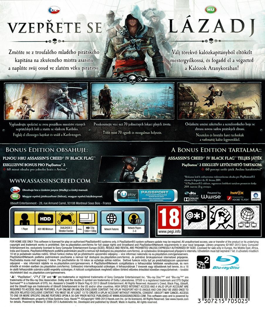 Assassin's Creed 4 Black Flag (PS3)
