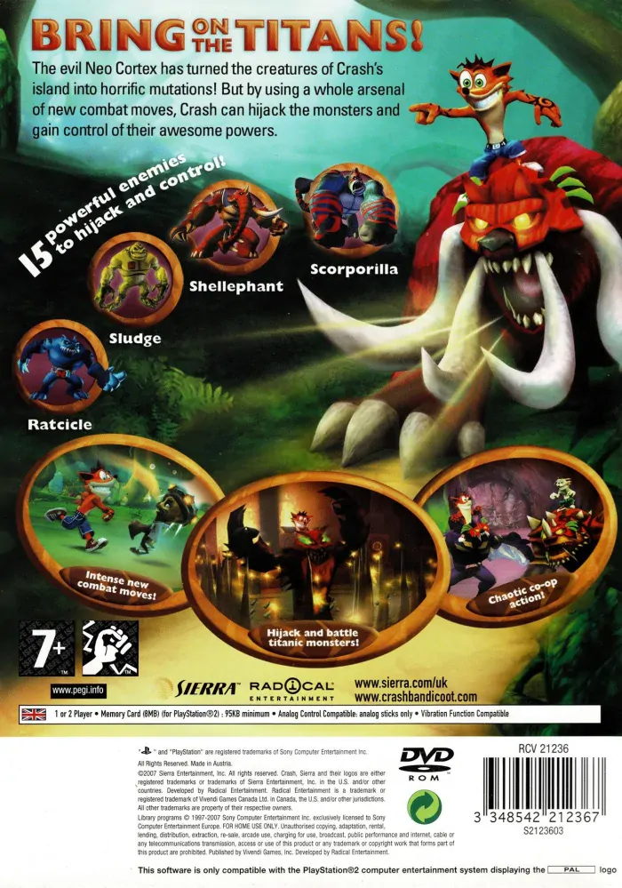 Crash of the Titans (PS2)