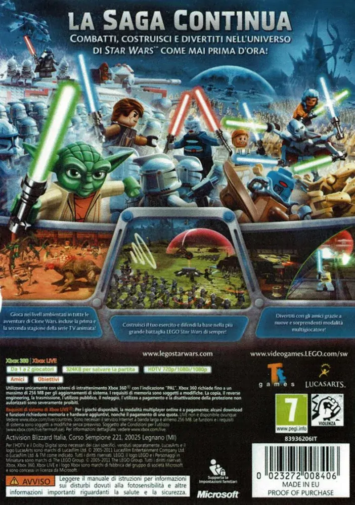 LEGO Star Wars III: The Clone Wars (Xbox 360)