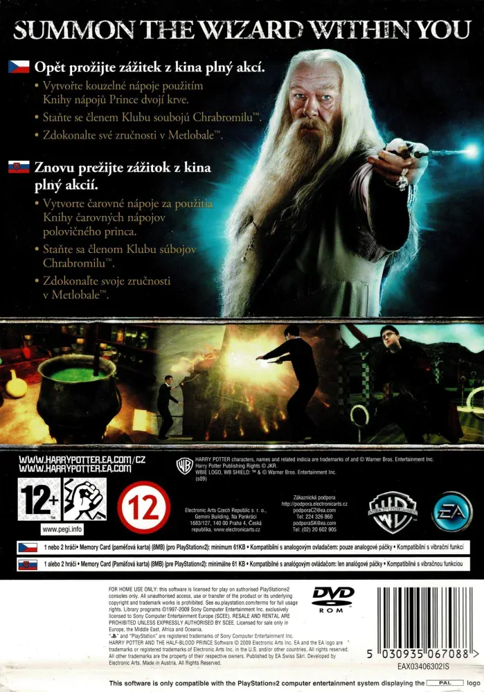 Harry Potter a Princ Dvojí Krve CZ (PS2)