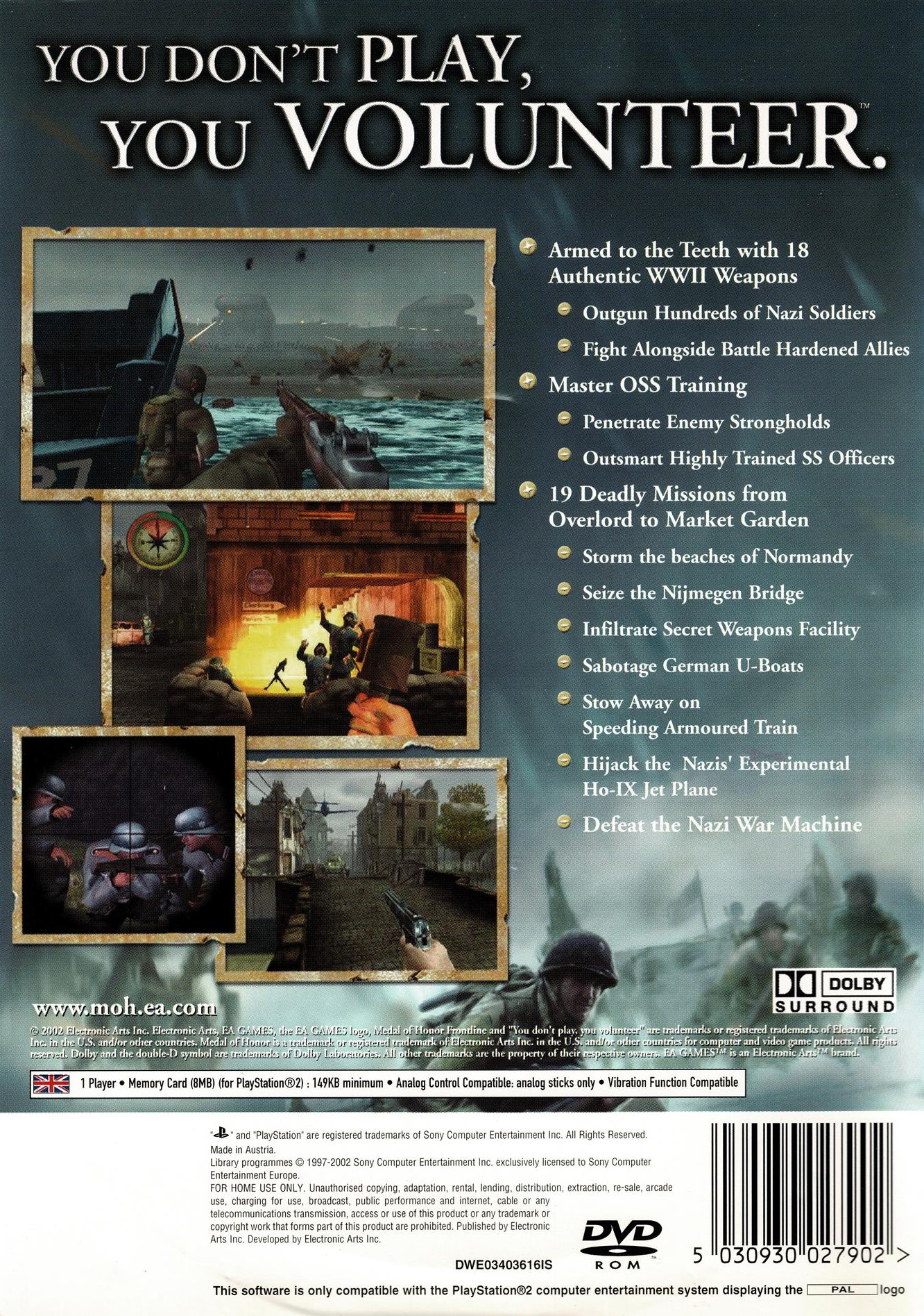 Medal of Honor Frontline (PS2)