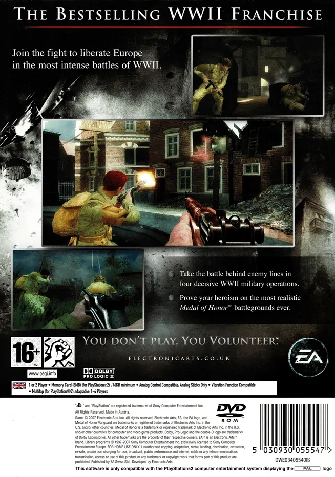 Medal of Honor Vanguard (PS2)