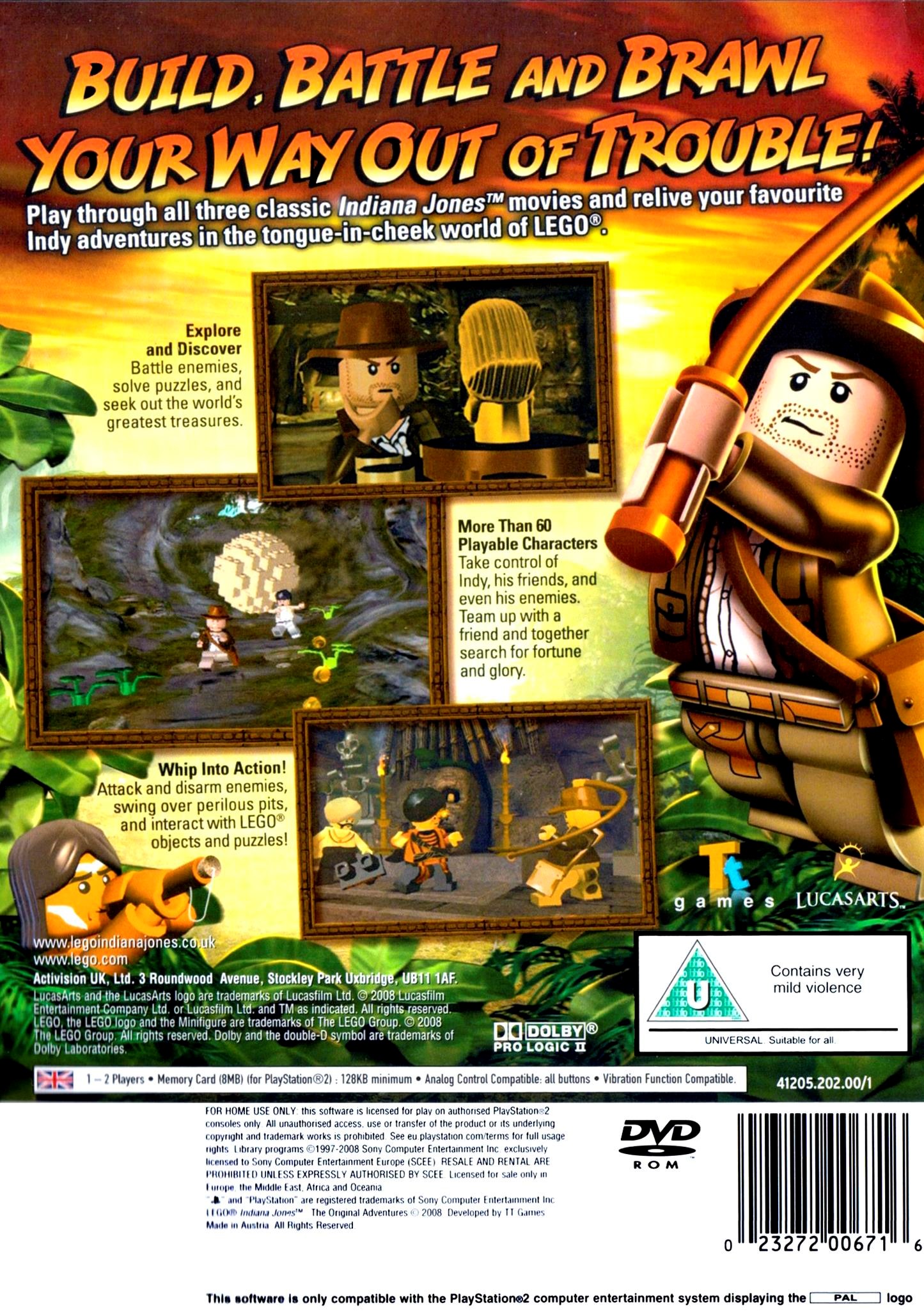 LEGO Indiana Jones: The Original Adventures (PS2)