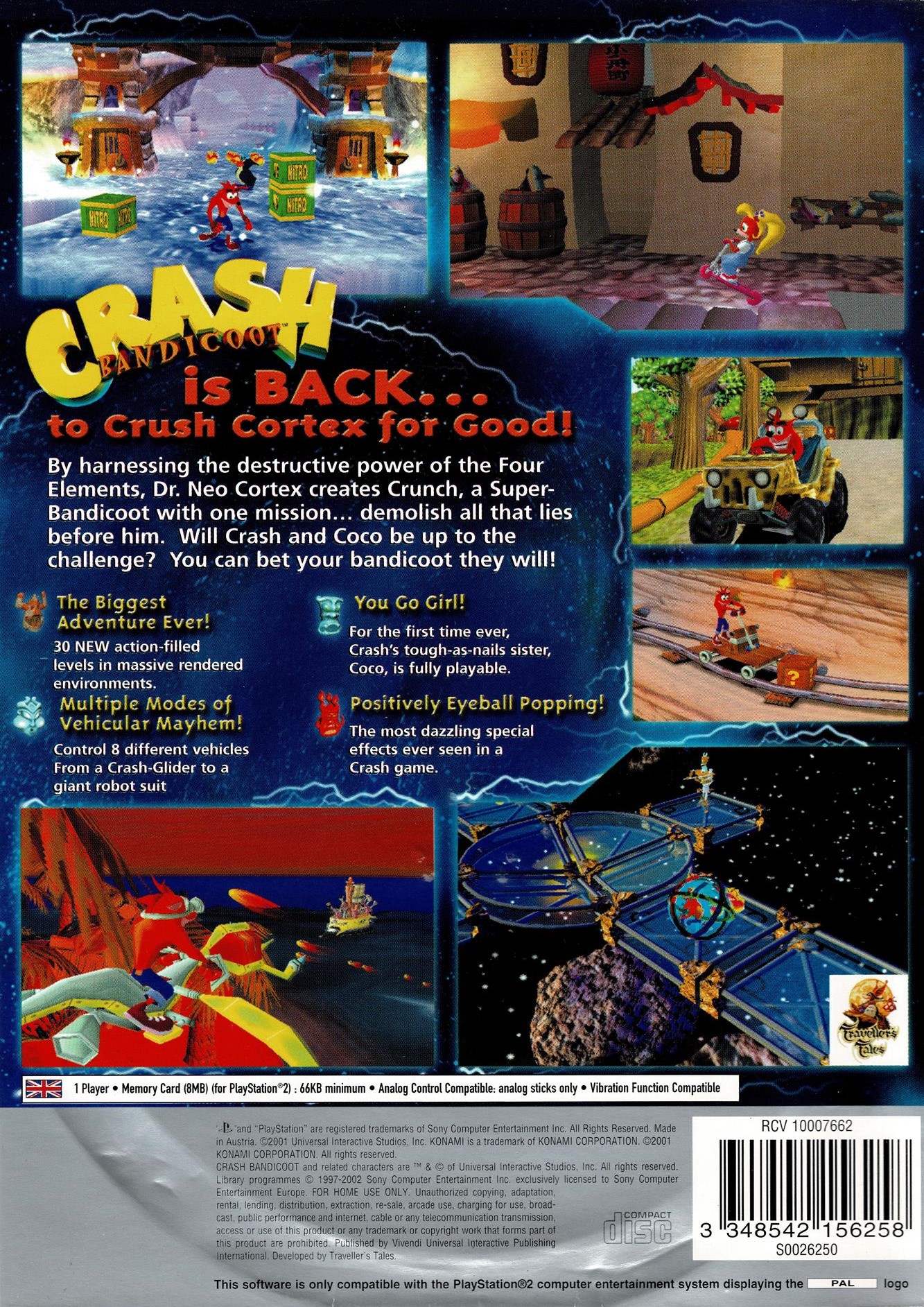 Crash Bandicoot Wrath of Cortex (PS2)