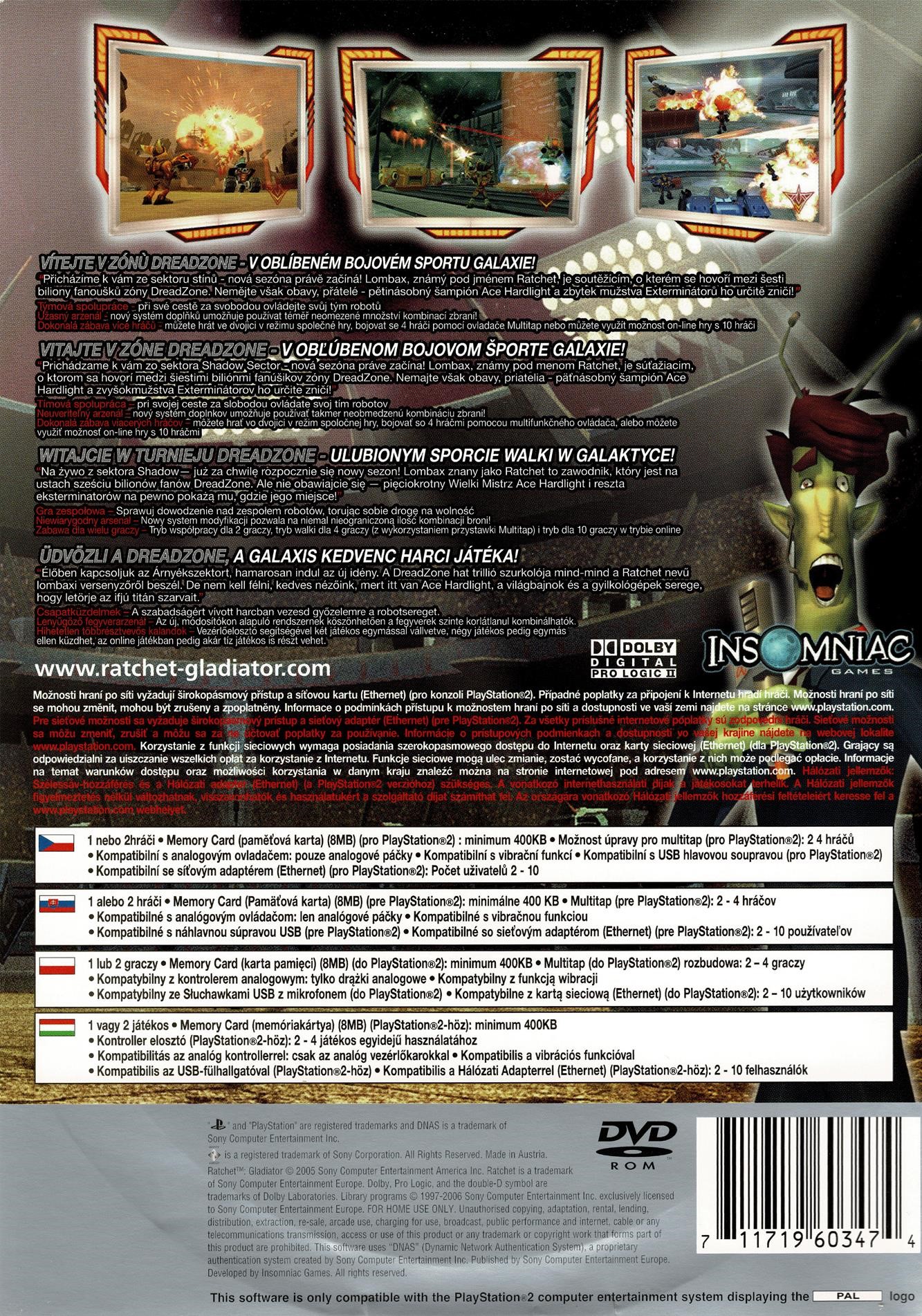 Ratchet: Gladiator (PS2)