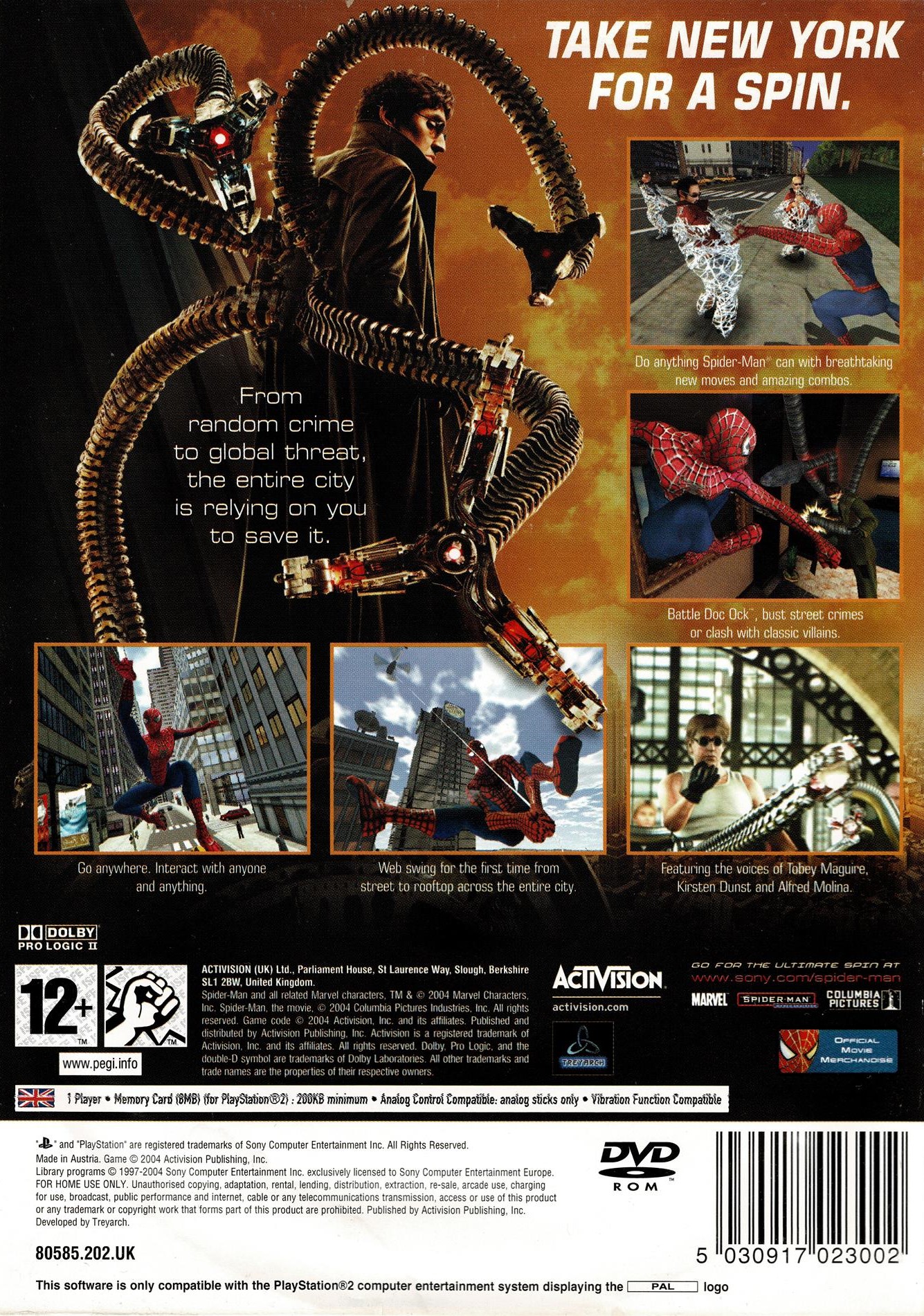 Spiderman 2 (PS2)