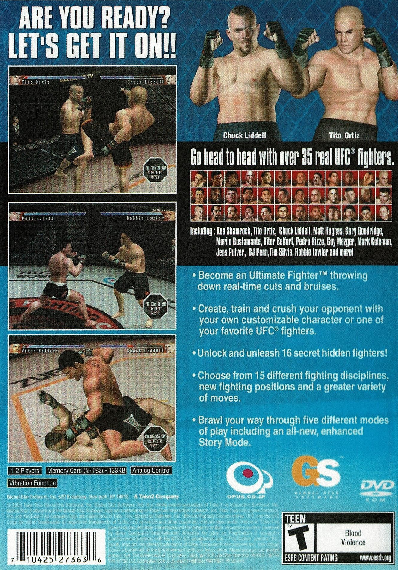 UFC Sudden Impact (PS2)