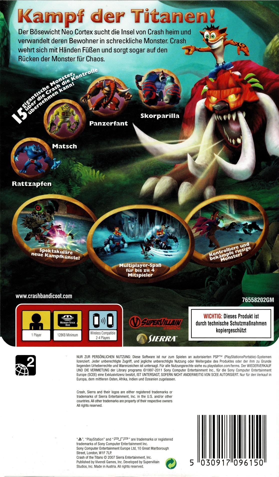 Crash of the Titans (PSP)