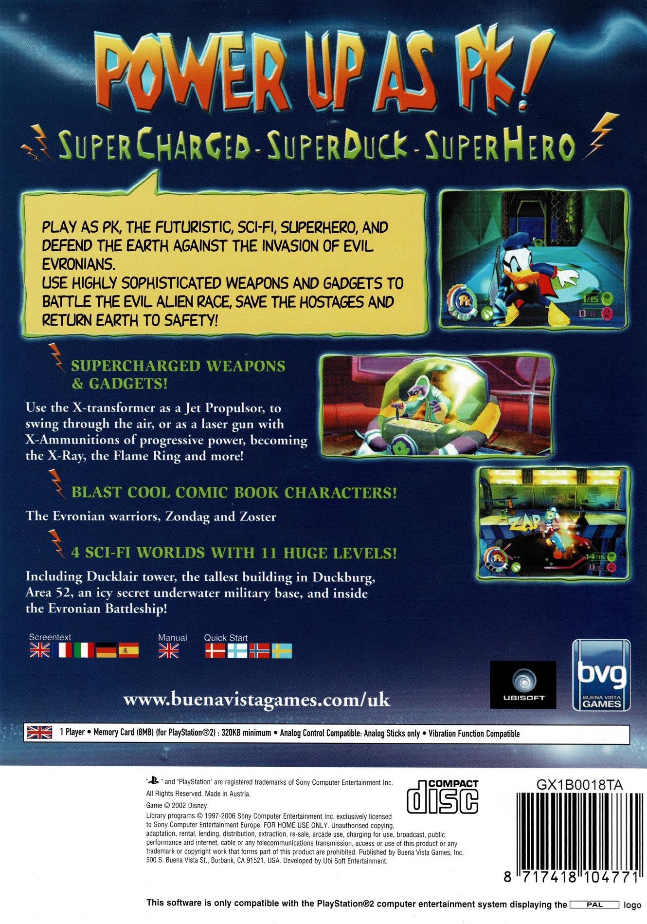 Disney - Donald Duck PK (PS2)