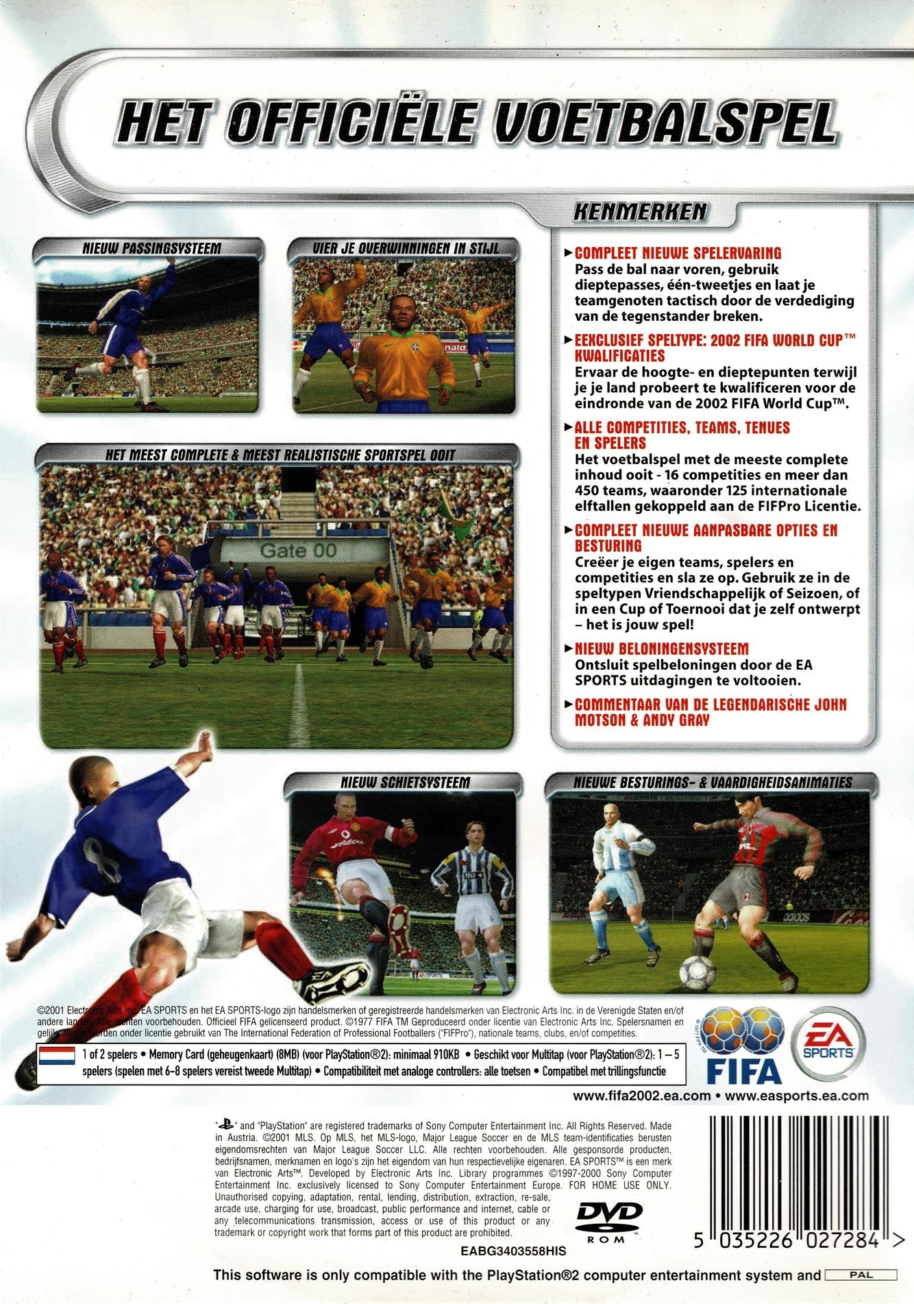 FIFA Football 2002 (PS2)