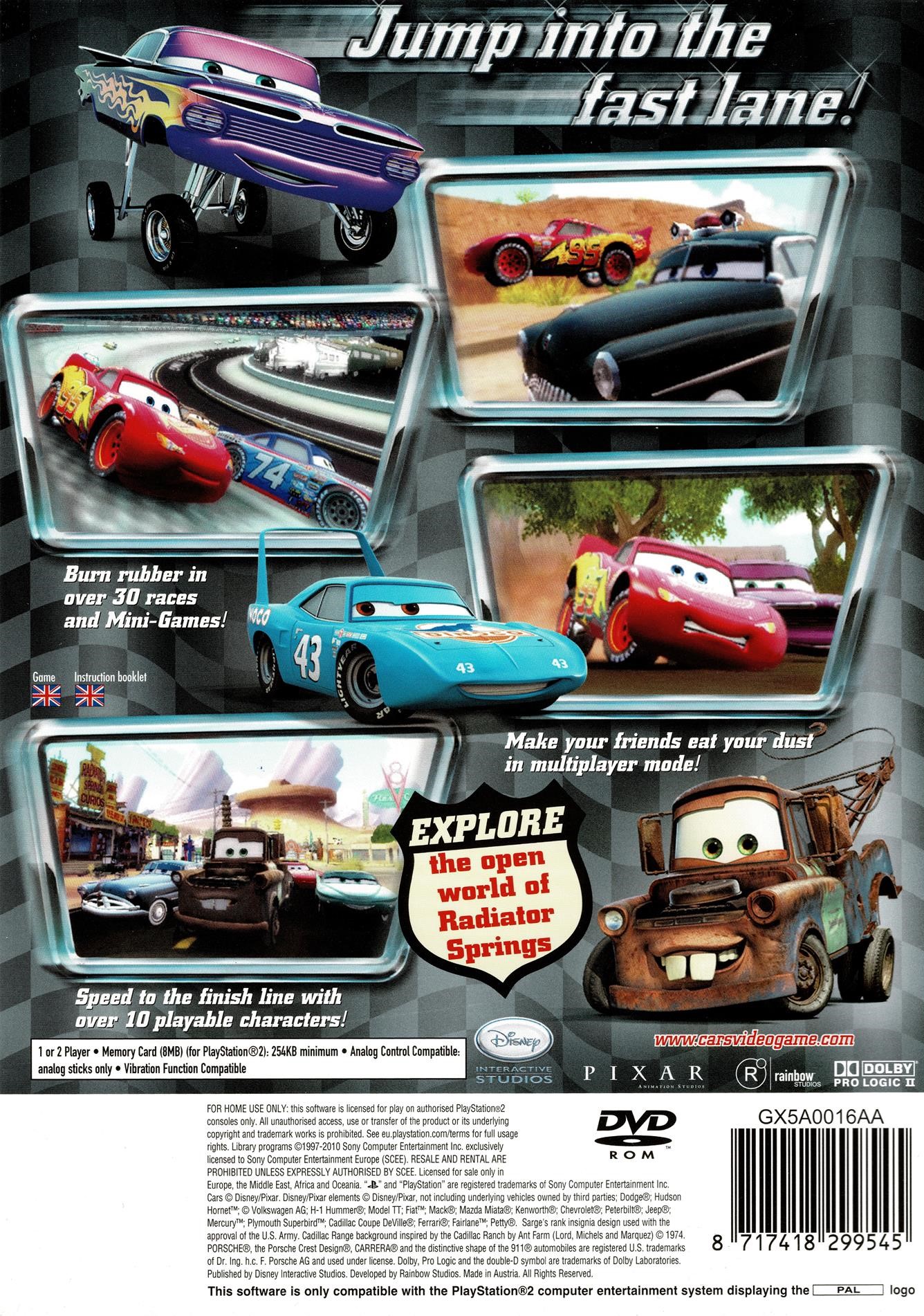 Disney - Cars (PS2)