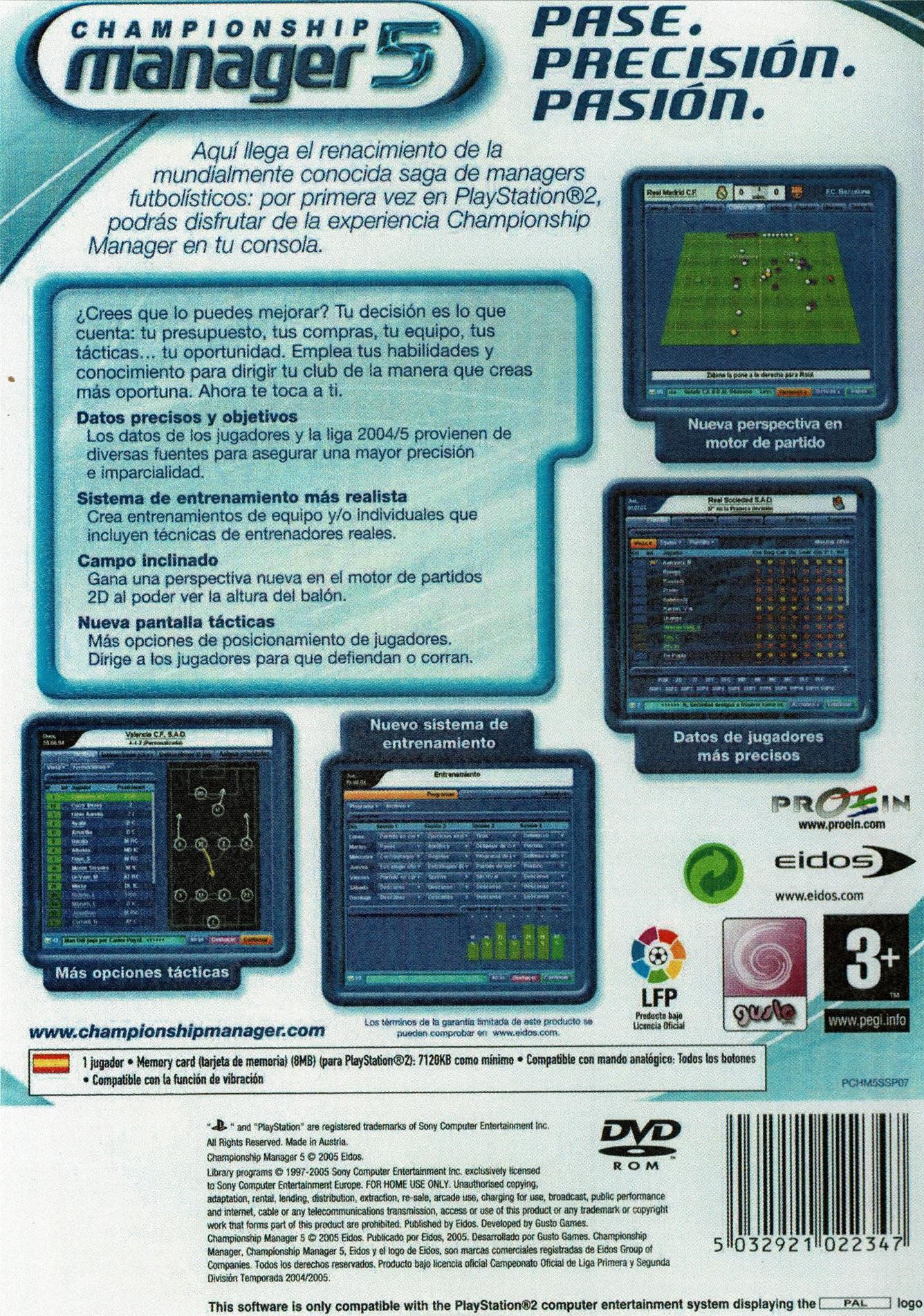 Championship Manager 5 (PS2)