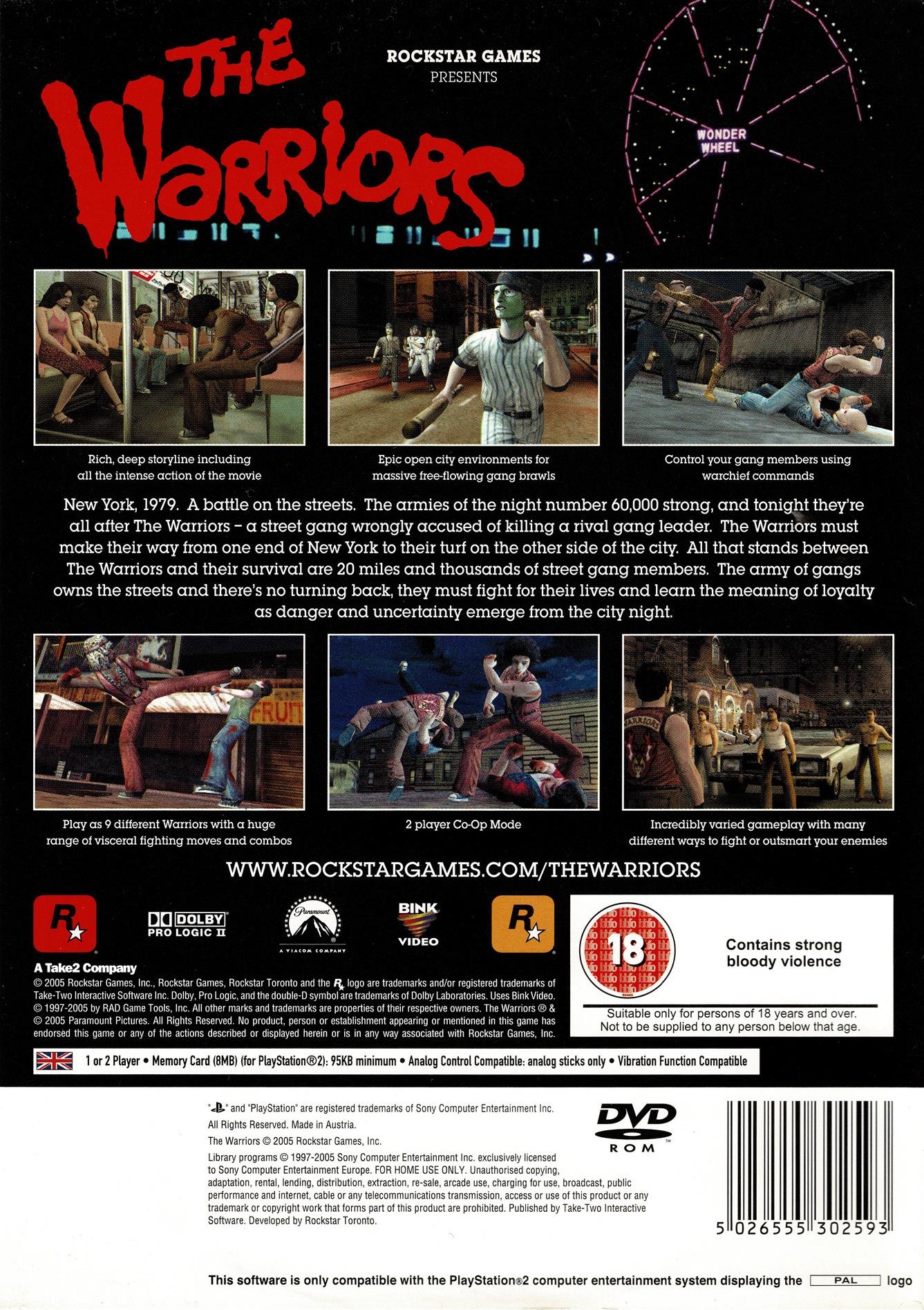 The Warriors (PS2)