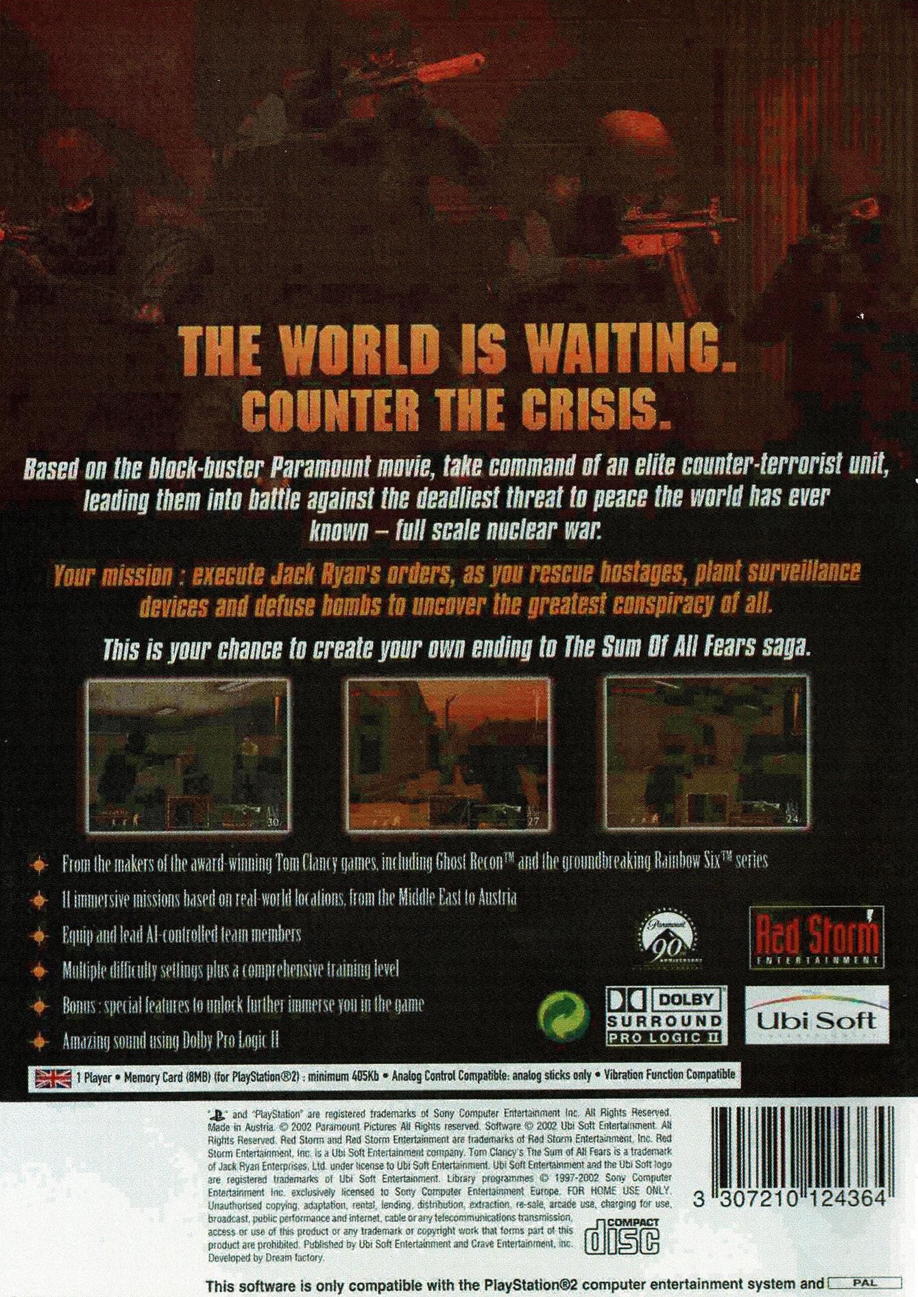 The Sum of All Fears (PS2)