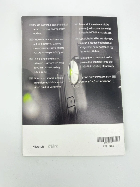 Xbox 360 Initial Setup CD