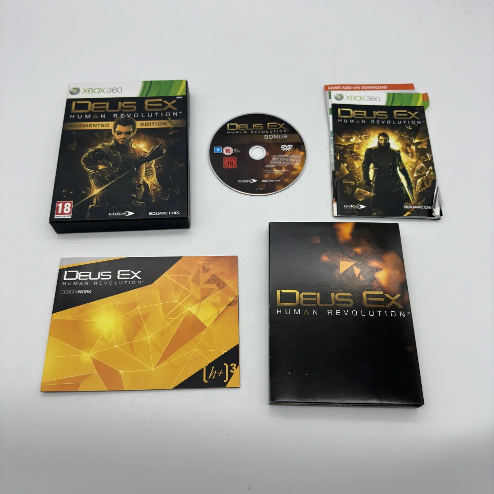 Deus Ex Human Revolution: Augmented Edition (bez hry, iba bonus disc) (Xbox 360)