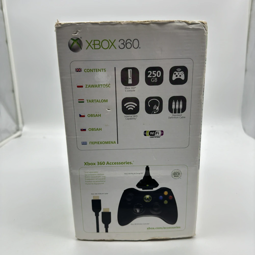 Xbox 360 Slim 250GB Krabica