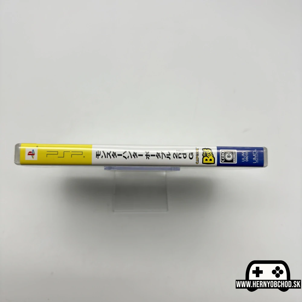 𝗠𝗼𝗻𝘀𝘁𝗲𝗿 𝗛𝘂𝗻𝘁𝗲𝗿 𝟮 𝗣𝗼𝗿𝘁𝗮𝗯𝗹𝗲 𝗚 (𝗣𝗦𝗣): Hra + manuál (Japonský obal)