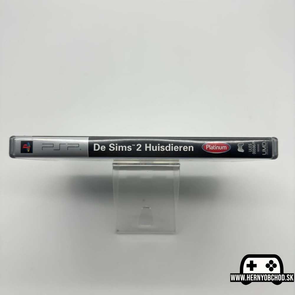 𝗧𝗵𝗲 𝗦𝗶𝗺𝘀 𝟮: 𝗣𝗲𝘁𝘀 (𝗣𝗦𝗣): Hra + manuál (Holandský Platinový obal)