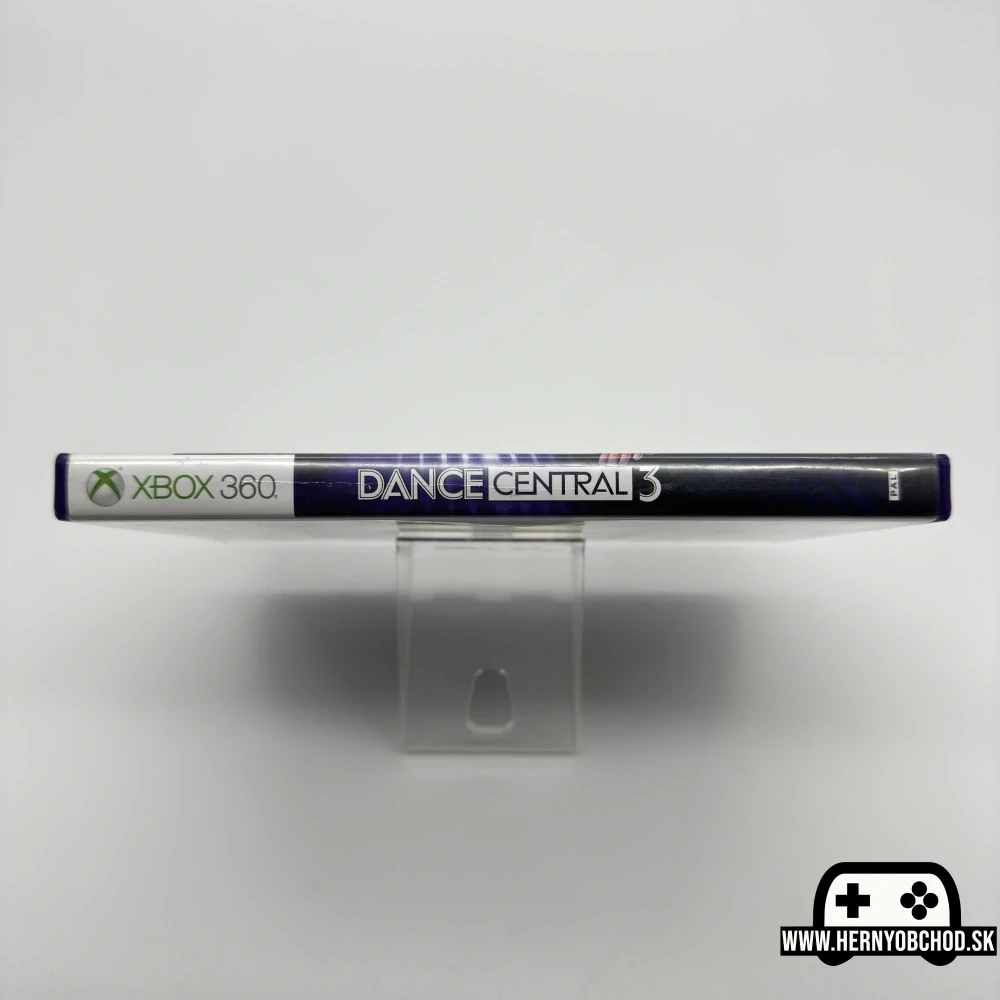 𝗞𝗜𝗡𝗘𝗖𝗧 𝗗𝗮𝗻𝗰𝗲 𝗖𝗲𝗻𝘁𝗿𝗮𝗹 𝟯 (𝗫𝗯𝗼𝘅 𝟯𝟲𝟬): Hra + letáčik. Bundle copy disk (Slovensko-český obal)