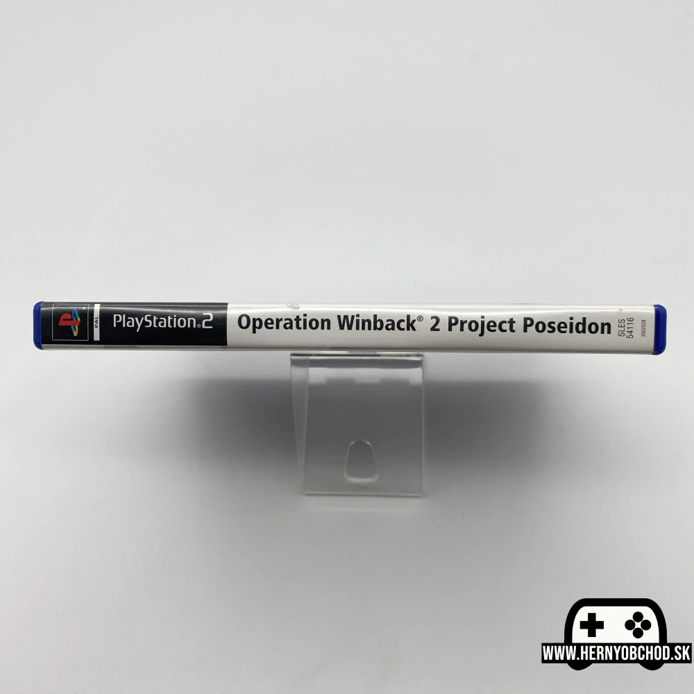 𝗢𝗽𝗲𝗿𝗮𝘁𝗶𝗼𝗻 𝗪𝗶𝗻𝗯𝗮𝗰𝗸 𝟮: 𝗣𝗿𝗼𝗷𝗲𝗰𝘁 𝗣𝗼𝘀𝗲𝗶𝗱𝗼𝗻 (𝗣𝗦𝟮): Hra + manuál a letáčik | Nemecký obal