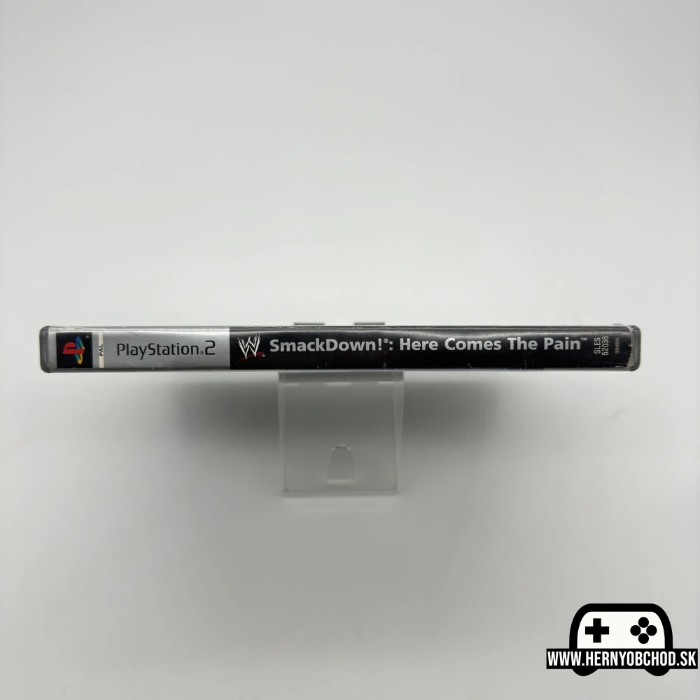 𝗪𝗪𝗘 𝗦𝗺𝗮𝗰𝗸𝗗𝗼𝘄𝗻! 𝗛𝗲𝗿𝗲 𝗖𝗼𝗺𝗲𝘀 𝗧𝗵𝗲 𝗣𝗮𝗶𝗻 (𝗣𝗦𝟮): Hra + manuál | Platinum verzia | Anglický obal