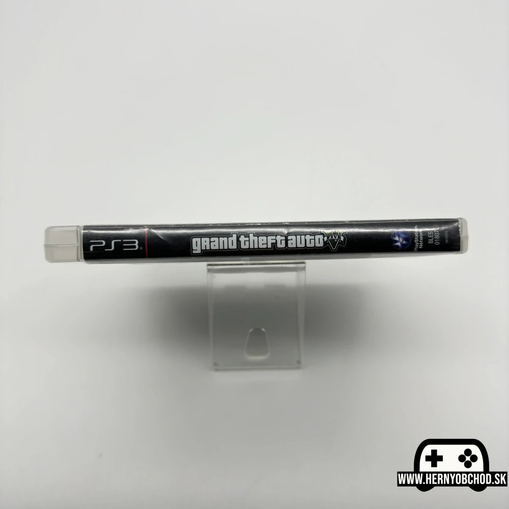 𝗚𝗿𝗮𝗻𝗱 𝗧𝗵𝗲𝗳𝘁 𝗔𝘂𝘁𝗼 𝗩 (𝗚𝗧𝗔 𝟱) (𝗣𝗦𝟯): Hra + manuál | Disk má škrabance | Holandský obal