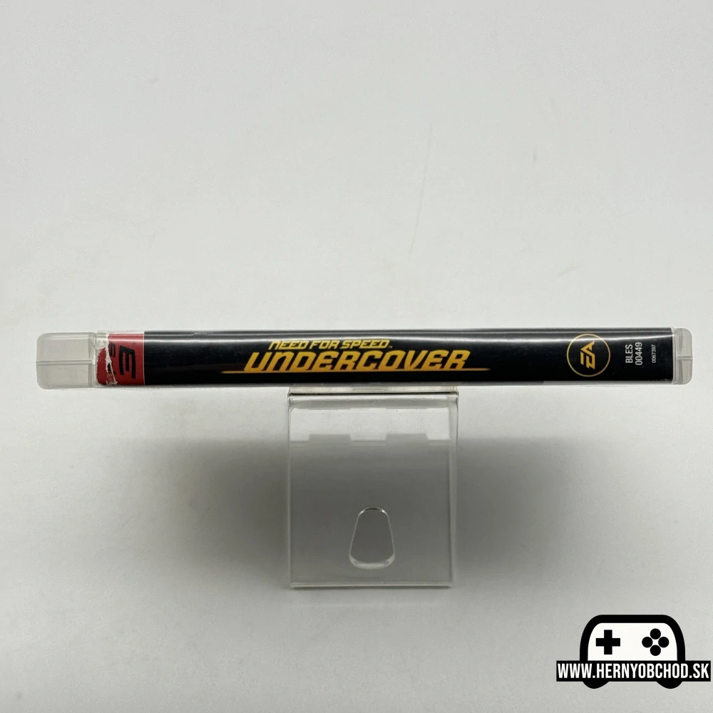 𝗡𝗲𝗲𝗱 𝗳𝗼𝗿 𝗦𝗽𝗲𝗲𝗱 𝗨𝗻𝗱𝗲𝗿𝗰𝗼𝘃𝗲𝗿 (𝗣𝗦𝟯): Hra + manuál | Disk má škrabance | Anglický obal