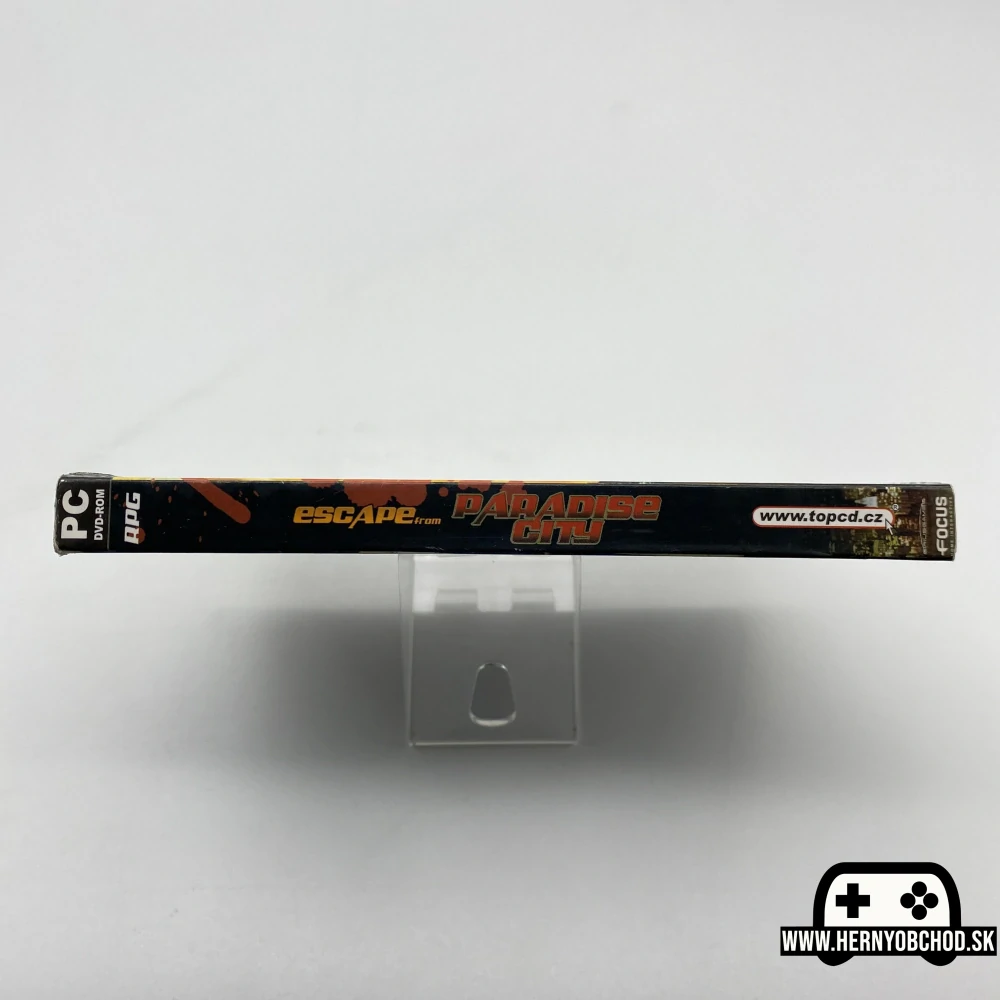 𝗘𝘀𝗰𝗮𝗽𝗲 𝗙𝗿𝗼𝗺 𝗣𝗮𝗿𝗮𝗱𝗶𝘀𝗲 𝗖𝗶𝘁𝘆 (𝗣𝗖): Hra + manuál | Český obal