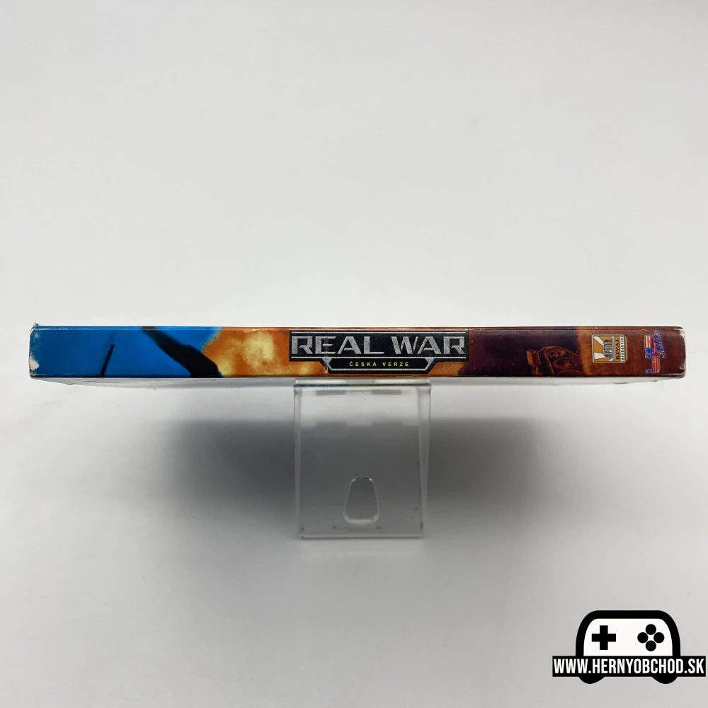 𝗥𝗲𝗮𝗹 𝗪𝗮𝗿 𝗖𝗭 (𝗣𝗖): Hra + manuál | Český obal