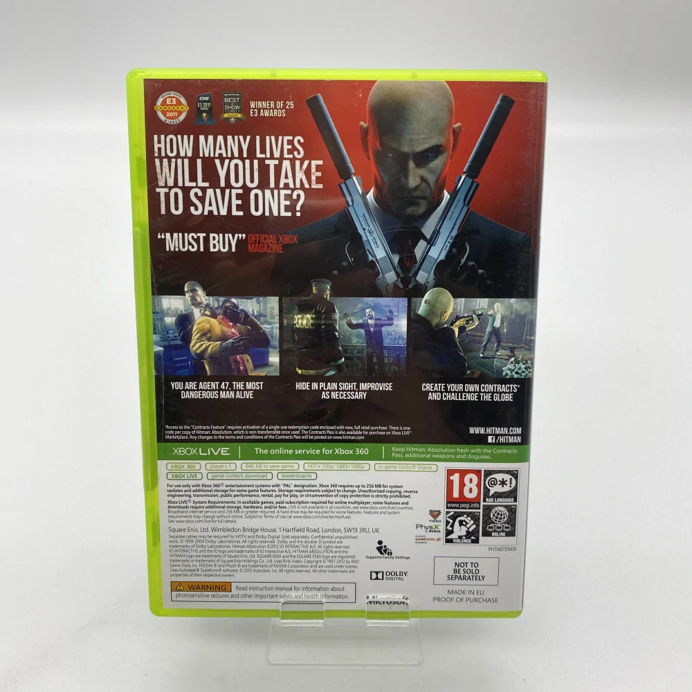 Hitman Absolution (Professional Edition) (s hrou) (Xbox 360)