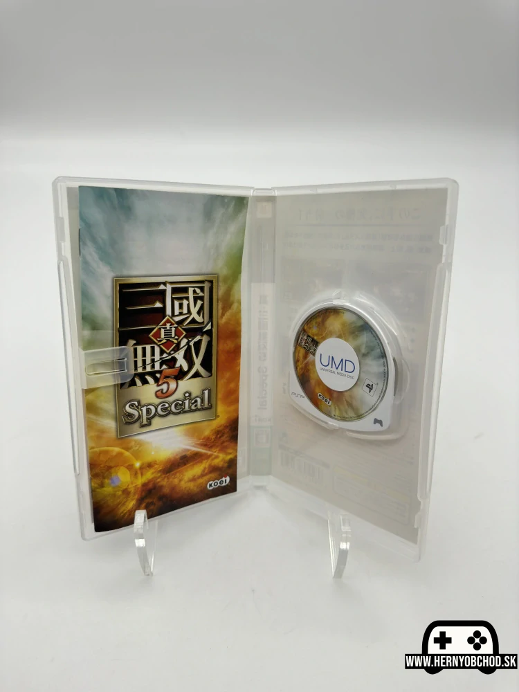𝗗𝘆𝗻𝗮𝘀𝘁𝘆 𝗪𝗮𝗿𝗿𝗶𝗼𝗿𝘀 𝟱 𝗦𝗽𝗲𝗰𝗶𝗮𝗹 (𝗣𝗦𝗣): Hra + manuál (Japonský obal)