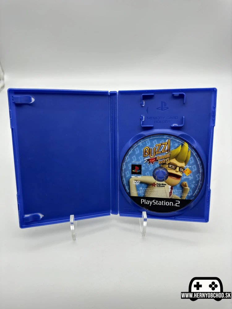 𝗕𝘂𝘇𝘇!: 𝗛𝘂𝗱𝗲𝗯𝗻𝗶 𝗞𝘃𝗶𝘇 (𝗣𝗦𝟮) (𝗥𝗮𝗿𝗶𝘁𝗻𝗮 𝗖𝗭 𝗲𝗱𝗶𝗰𝗶𝗮): Hra bez manuálu | Anglický obal (náhradný)