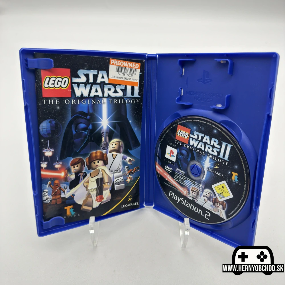 𝗟𝗘𝗚𝗢 𝗦𝘁𝗮𝗿 𝗪𝗮𝗿𝘀 𝟮 𝗧𝗵𝗲 𝗢𝗿𝗶𝗴𝗶𝗻𝗮𝗹 𝗧𝗿𝗶𝗹𝗼𝗴𝘆 (𝗣𝗦𝟮): Hra + manuál | Anglický obal