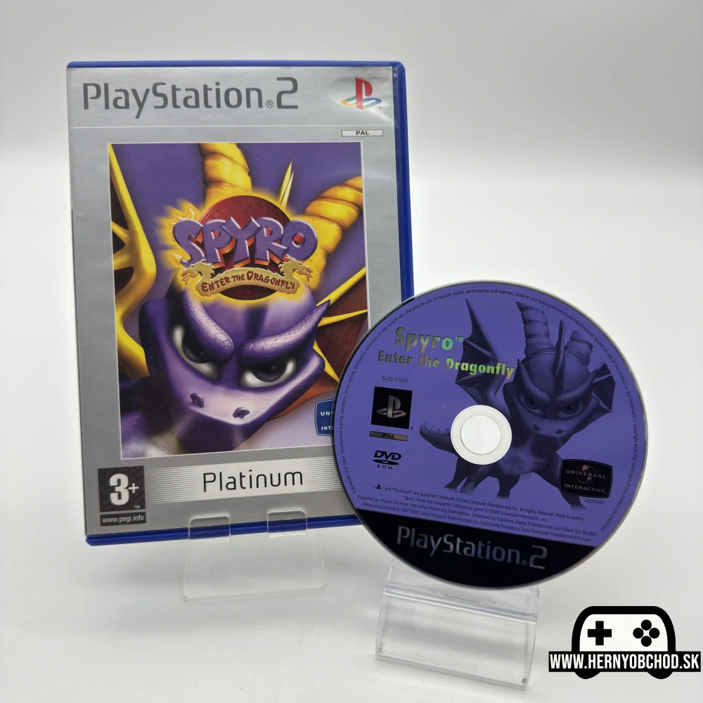 𝗦𝗽𝘆𝗿𝗼: 𝗘𝗻𝘁𝗲𝗿 𝘁𝗵𝗲 𝗗𝗿𝗮𝗴𝗼𝗻𝗳𝗹𝘆 (𝗣𝗦𝟮): Hra + manuál | Anglický obal
