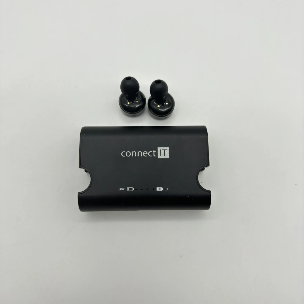 Bezdrôtové slúchadlá Connect IT True Wireless HYPER-BASS (model CEP-9000-BK)