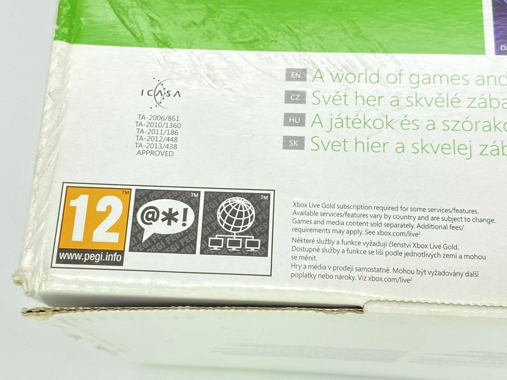 Xbox 360E + Kinect Krabica (250GB)