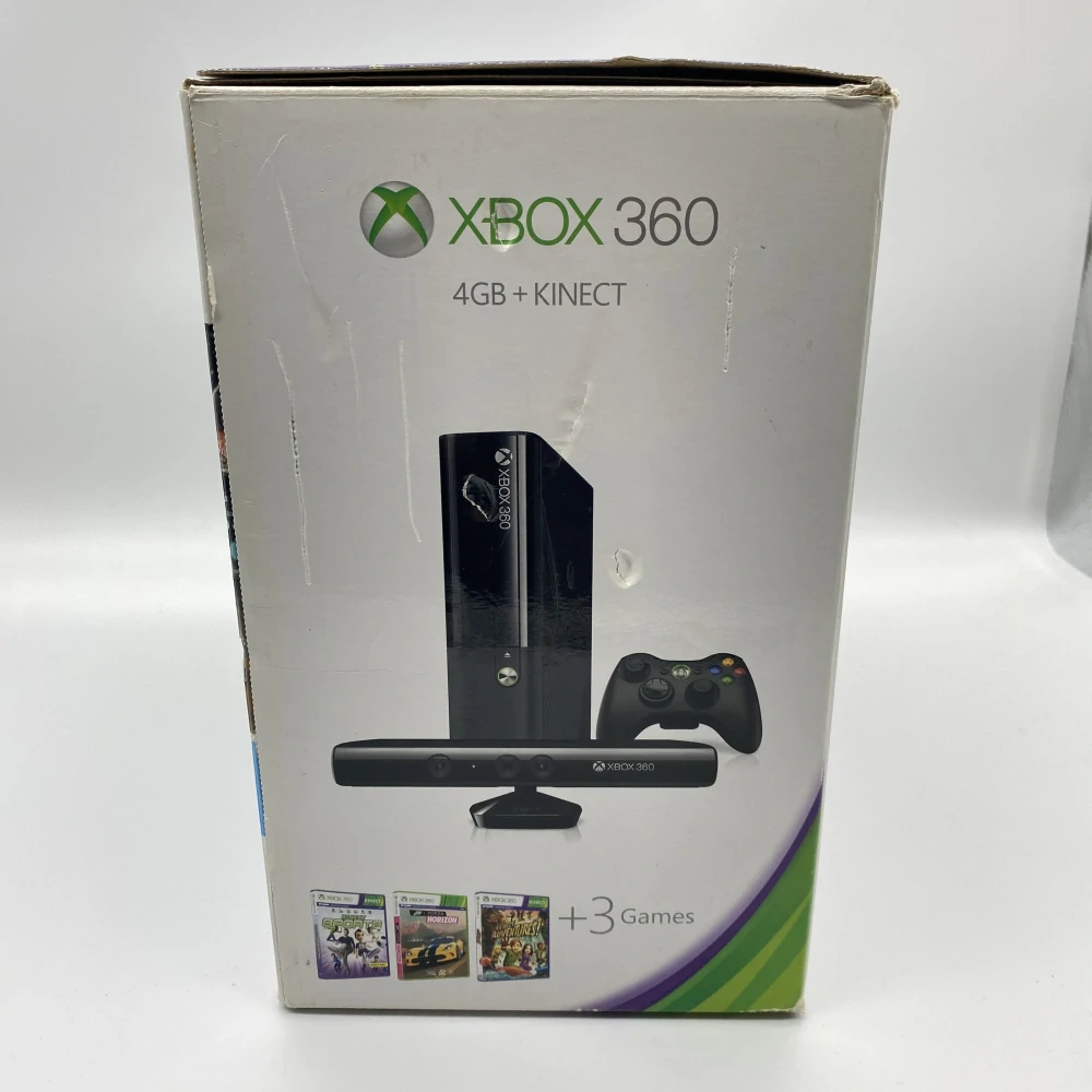 Xbox 360E + Kinect Krabica (4GB)