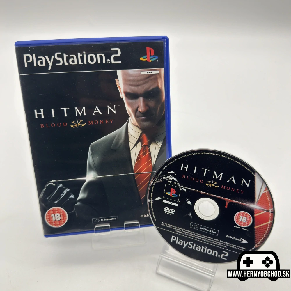 𝗛𝗶𝘁𝗺𝗮𝗻: 𝗕𝗹𝗼𝗼𝗱 𝗠𝗼𝗻𝗲𝘆 (𝗣𝗦𝟮): Hra bez manuálu | Anglický obal
