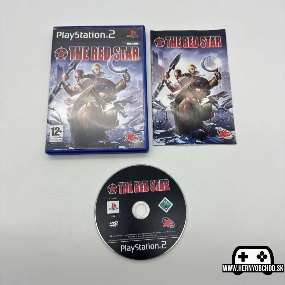 𝗧𝗵𝗲 𝗥𝗲𝗱 𝗦𝘁𝗮𝗿 (𝗣𝗦𝟮): Hra + manuál | Anglický obal