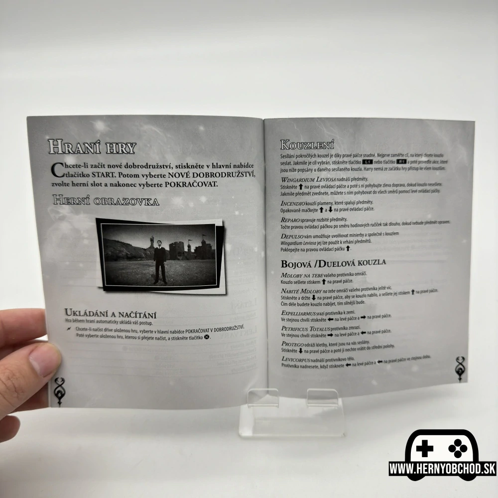 𝗛𝗮𝗿𝗿𝘆 𝗣𝗼𝘁𝘁𝗲𝗿 𝗔𝗻𝗱 𝗧𝗵𝗲 𝗛𝗮𝗹𝗳-𝗕𝗹𝗼𝗼𝗱 𝗣𝗿𝗶𝗻𝗰𝗲 (𝗣𝗦𝟯): Hra + manuál | Disk má škrabance | Česko-poľský obal