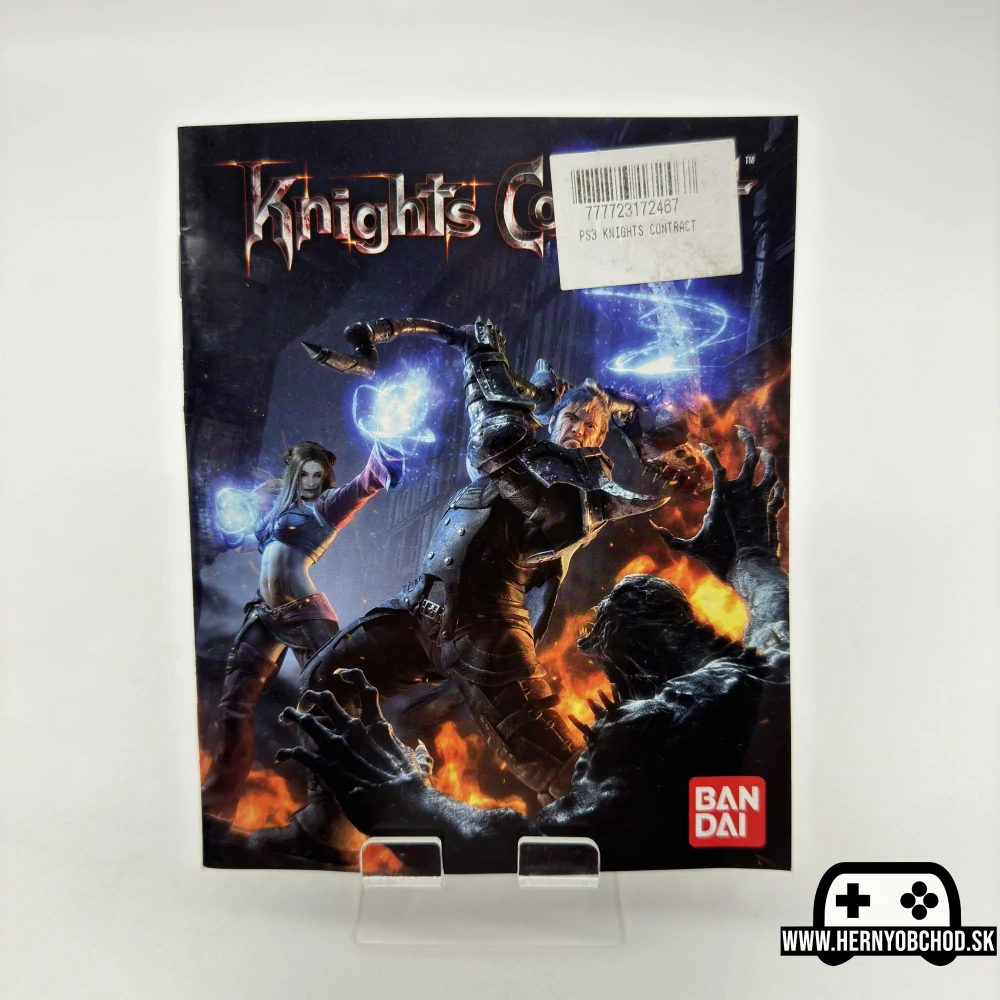 𝗞𝗻𝗶𝗴𝗵𝘁𝘀 𝗖𝗼𝗻𝘁𝗿𝗮𝗰𝘁 (𝗣𝗦𝟯): Hra + manuál | Anglický obal