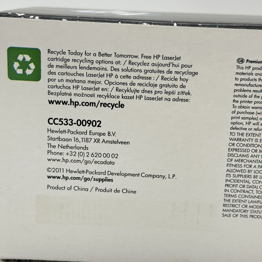Toner HP Laserjet CC533A (nový v krabici)