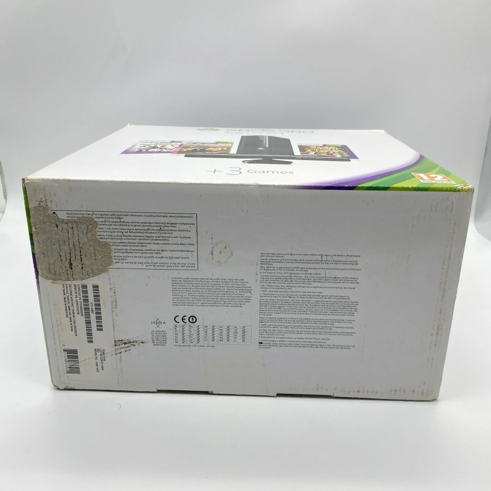 Xbox 360E + Kinect Krabica (4GB)