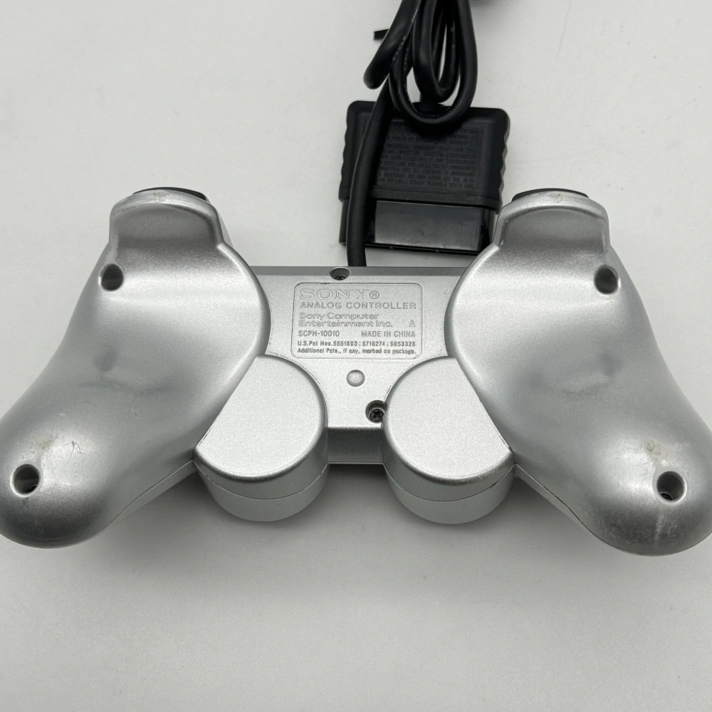 Playstation 2 ovládač (strieborný)