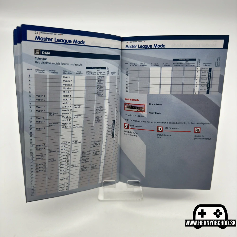 𝗣𝗿𝗼 𝗘𝘃𝗼𝗹𝘂𝘁𝗶𝗼𝗻 𝗦𝗼𝗰𝗰𝗲𝗿 𝟰 (𝗣𝗦𝟮): Hra + manuál | Anglický obal