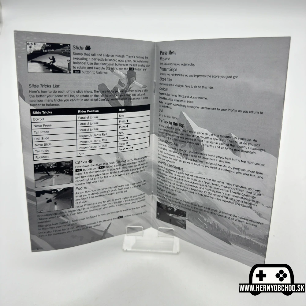 𝗦𝗵𝗮𝘂𝗻 𝗪𝗵𝗶𝘁𝗲 𝗦𝗻𝗼𝘄𝗯𝗼𝗮𝗿𝗱𝗶𝗻𝗴 (𝗣𝗦𝟮): Hra + manuál | Anglický obal